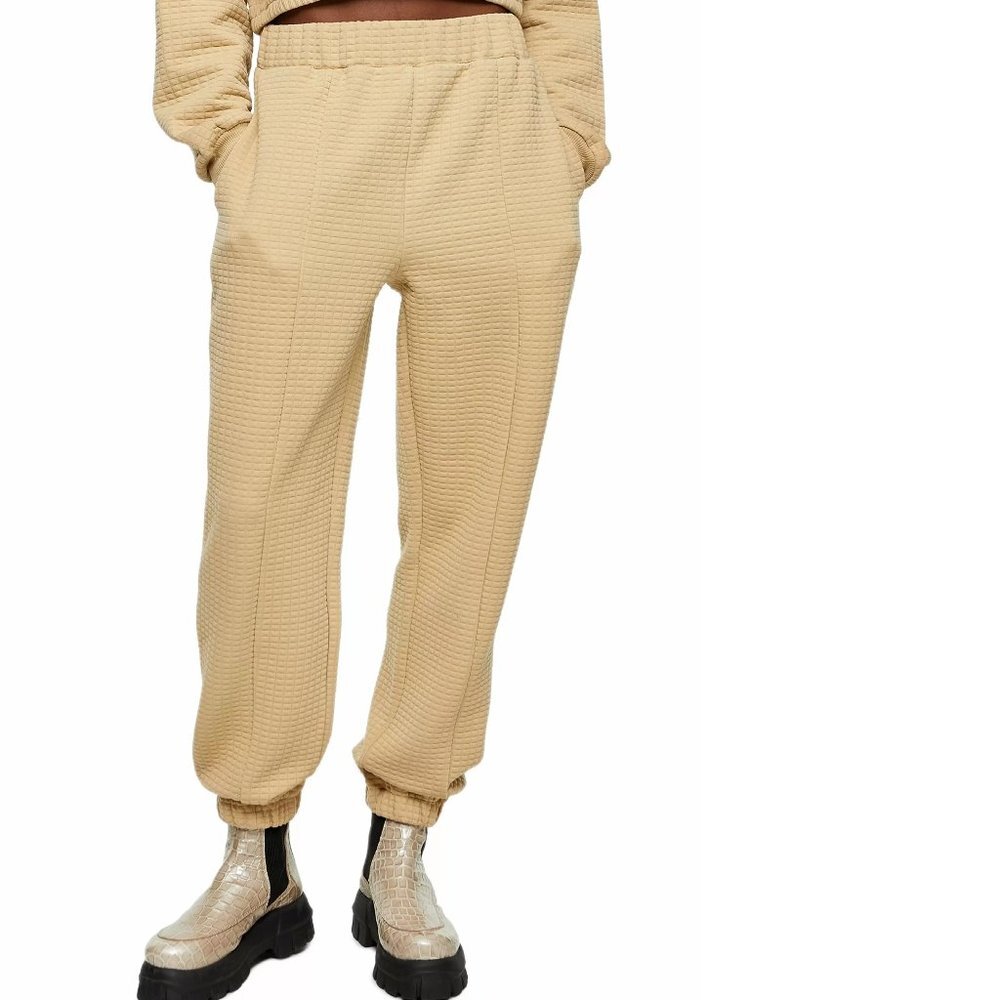 Topshop Bubble Quilted Joggers